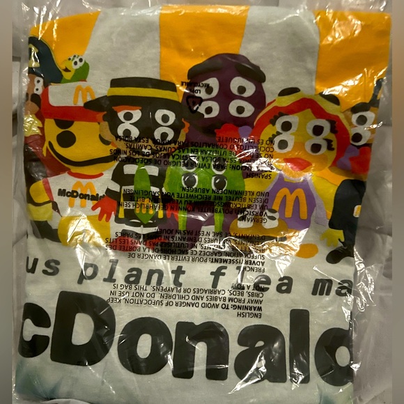 Cactus Plant Flea Market x MCDONALDS Cactus Buddy & Friends Tie Dye TShirt - Picture 8 of 10